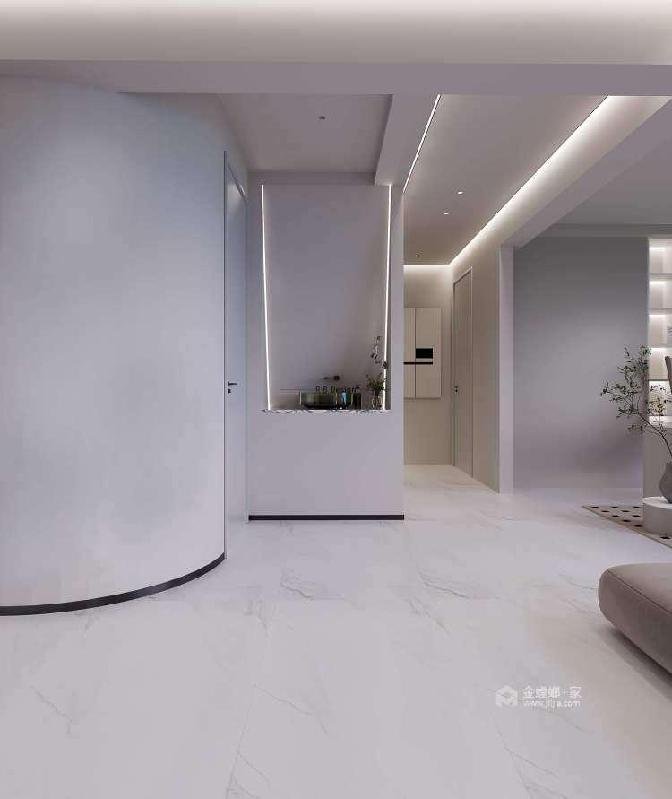 260平和诚家园现代风格-空间效果图