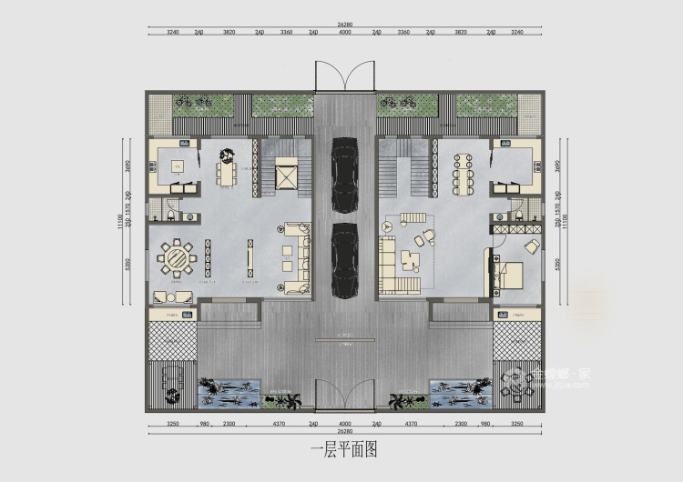 900平香河县自建房现代风格-业主需求&原始结构图