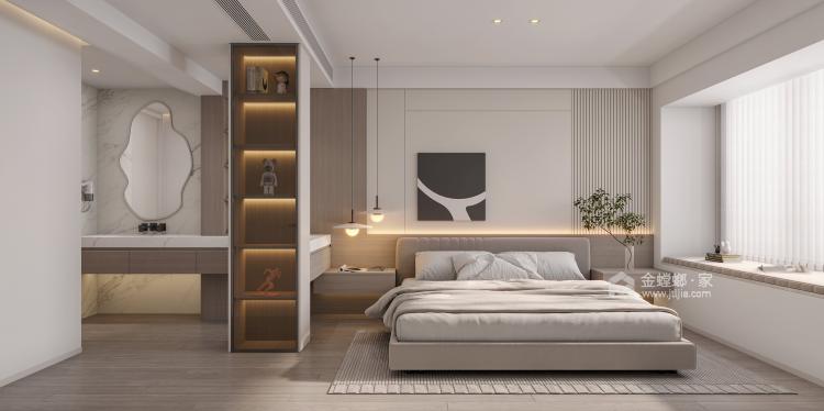 133平碧桂园凤凰城现代风格-卧室效果图及设计说明