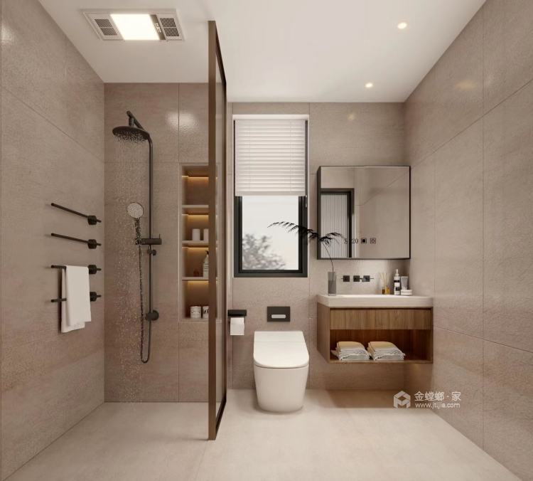 118平中海玫瑰园新中式风格-卧室效果图及设计说明