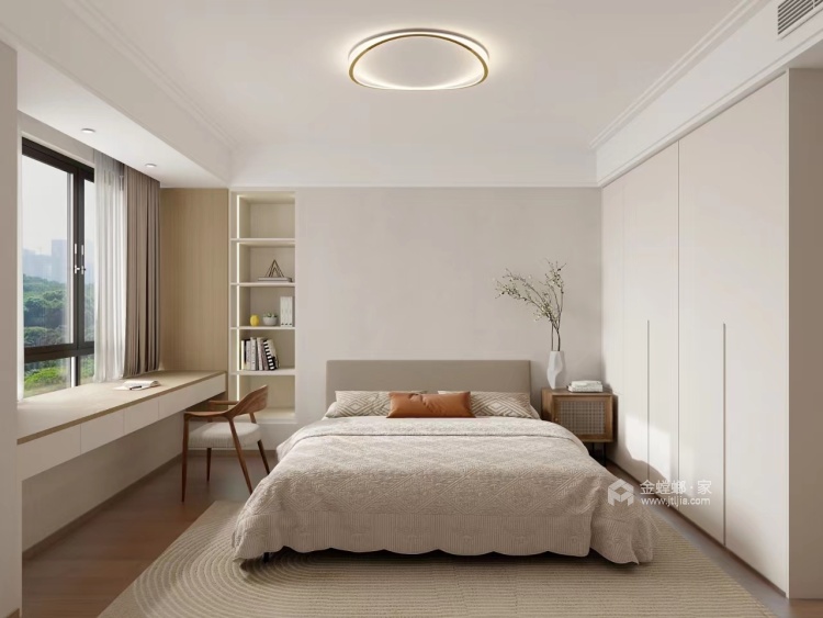 162平香苑西园现代风格-卧室效果图及设计说明