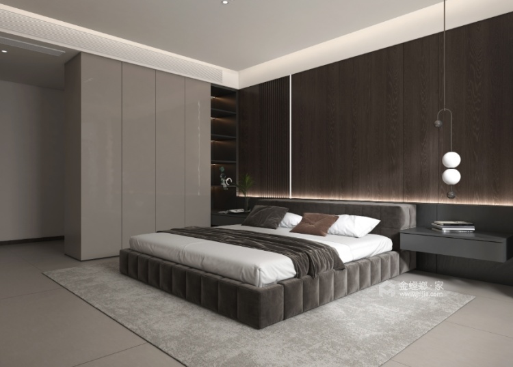 173平瑞马世家意式轻奢-卧室效果图及设计说明