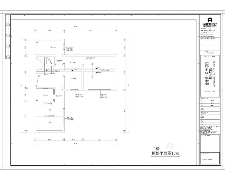 290平峨眉小院别墅新中式-业主需求&原始结构图