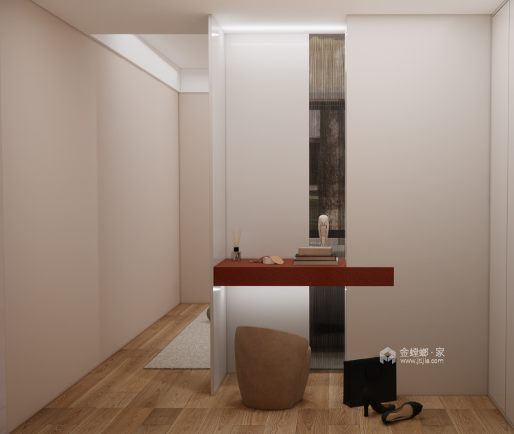 125平天健和景现代风格-卧室效果图及设计说明
