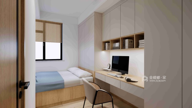 129平凯旋城现代简约-卧室效果图及设计说明