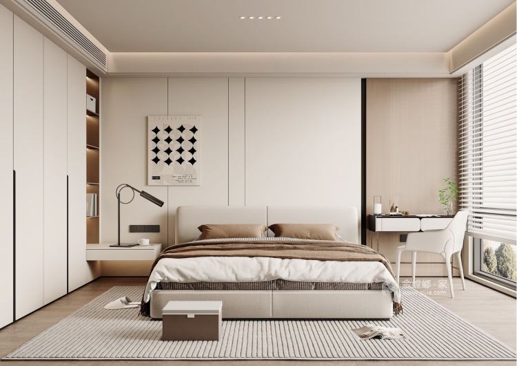 160平龙达新天地现代风-卧室效果图及设计说明