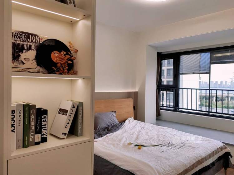 110平上城时光现代简约风-卧室效果图及设计说明