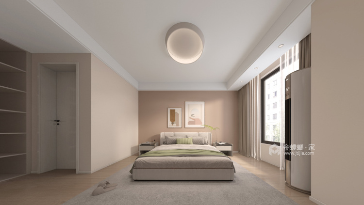 120平嘉乐城现代简约风格-卧室效果图及设计说明