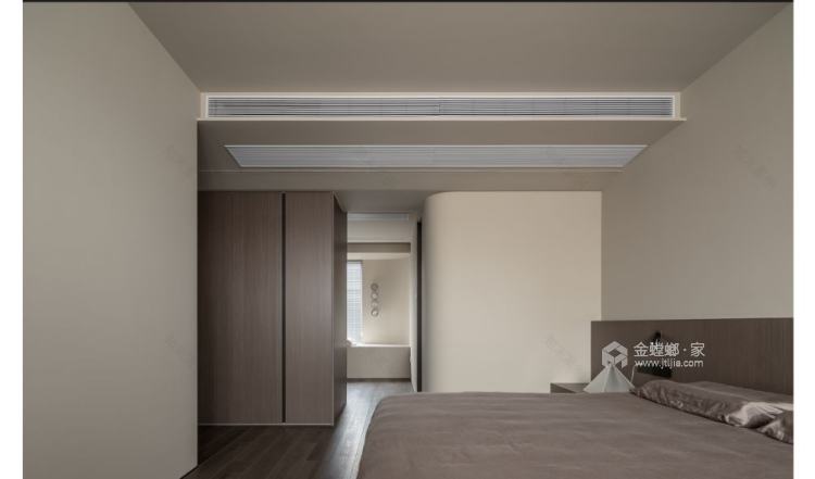 128海棠水岸意式极简-卧室效果图及设计说明