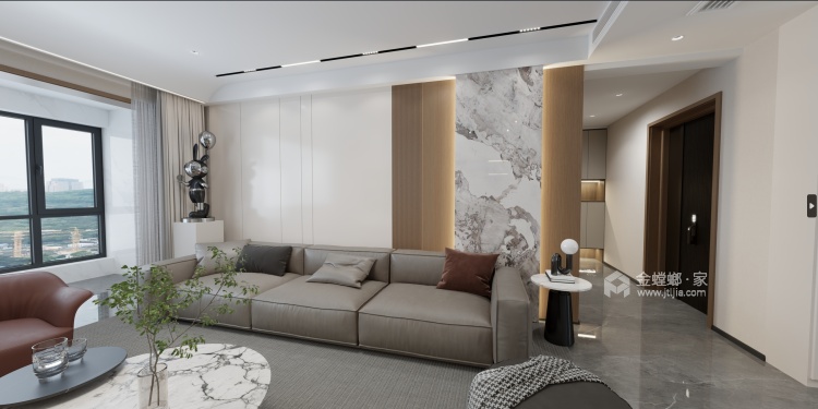 165平德林城二期现代风格-卧室效果图及设计说明