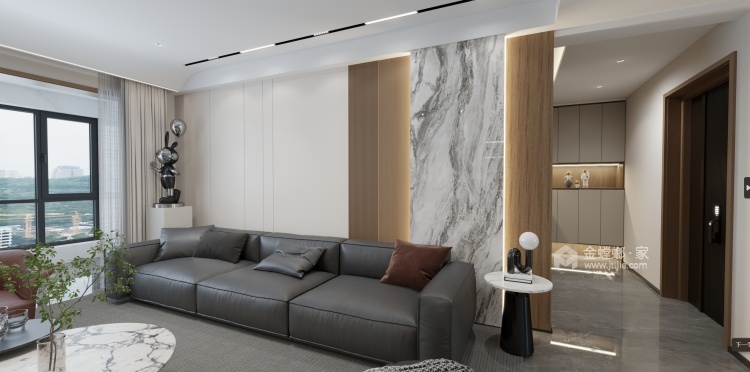 165平德林城二期现代风格-卧室效果图及设计说明