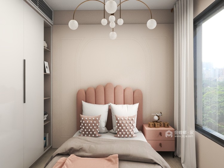 卓越城114平现代风格-卧室效果图及设计说明