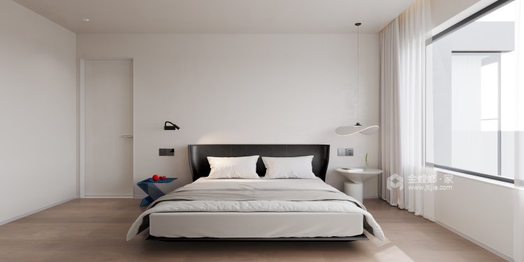 172平方金科博翠拾光现代极简风格-卧室效果图及设计说明