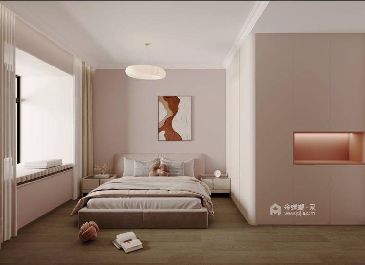 160平洺悦家园现代新中式风格-空间效果图