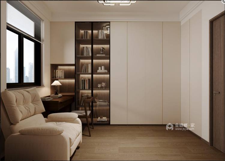 160平洺悦家园现代新中式风格-空间效果图