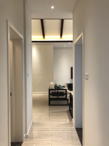 150平4室新中式走廊