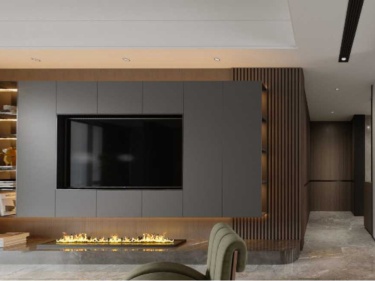125平阳光城翡丽湾现代风格-清新又简洁的家