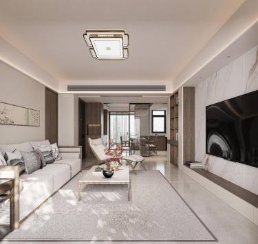 160平洺悦家园现代新中式风格