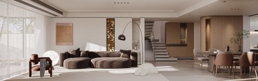 220m²现代风住宅设计