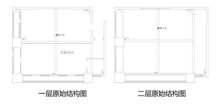 干净利落的现代风格,还有大大的落地窗-原始结构图
