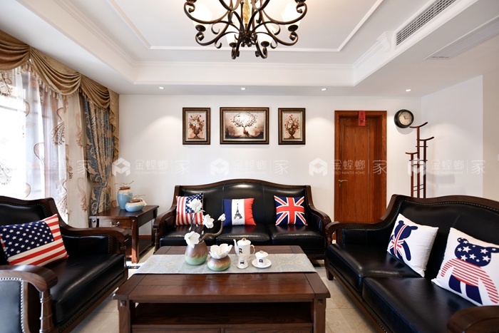 我的145㎡美式二套房，当然要装成我最爱的样子-