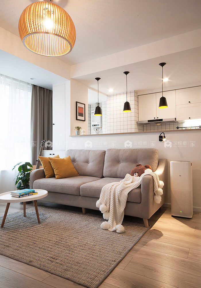 小户型如何显宽敞，他家值得参考-客厅