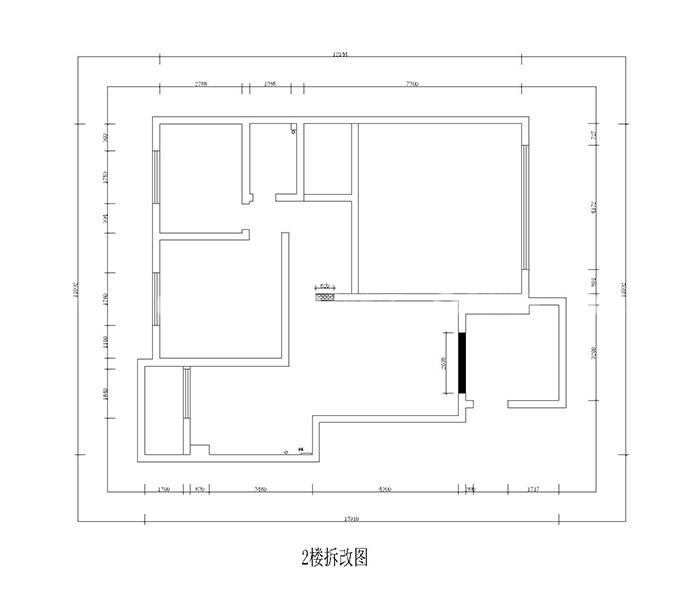 谁说中式都是老古董-平面布置图
