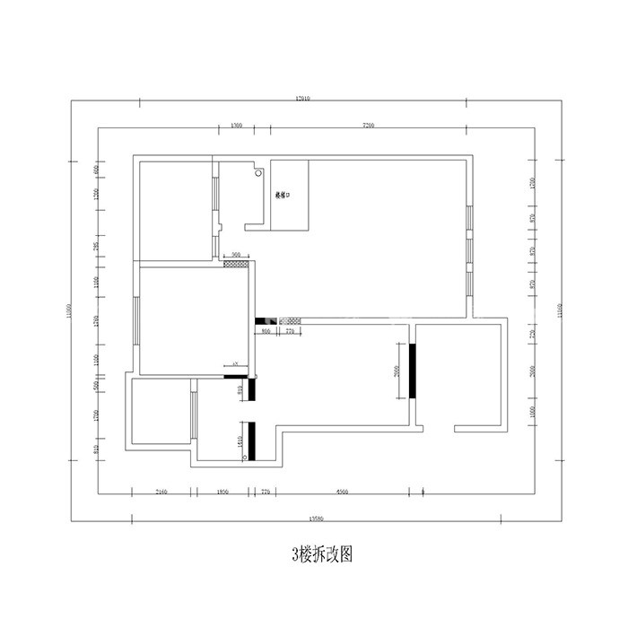 谁说中式都是老古董-平面布置图