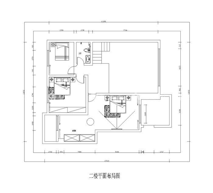 谁说中式都是老古董-平面布置图
