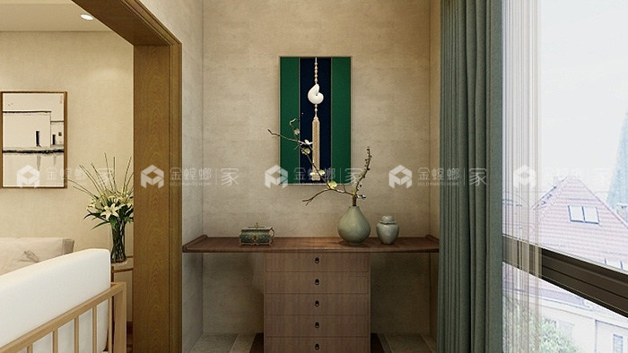 如何让90㎡的空间简洁清秀，宽敞协调？-阳台