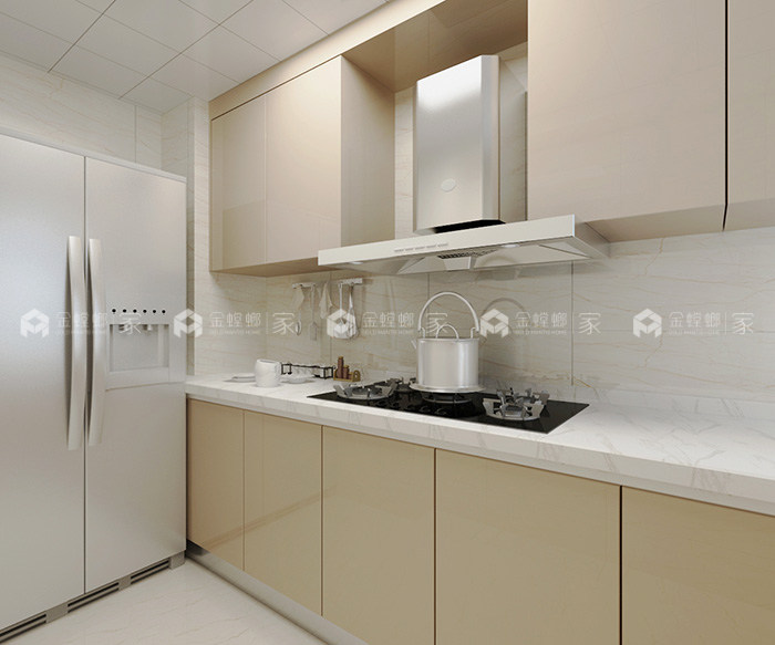 110㎡北欧混搭自然风小资情调，年轻人的家就要不一样-厨房