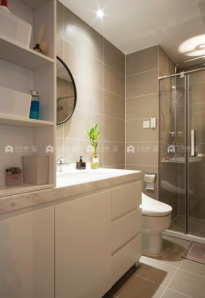 小户型如何显宽敞，他家值得参考-卫生间