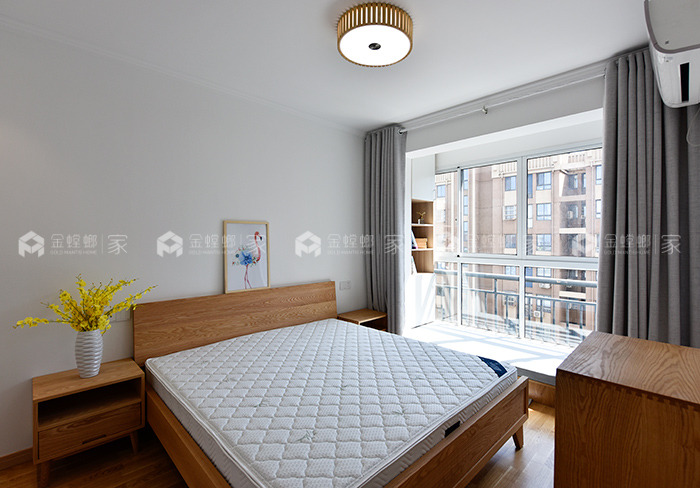 小户型的家这样装修，温馨又精致-主卧