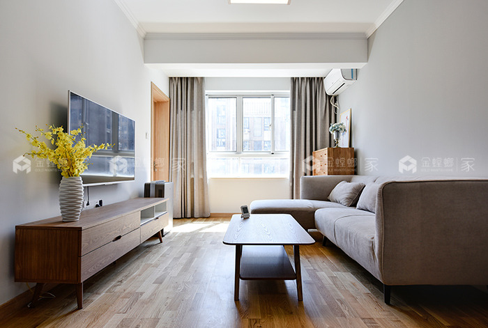 小户型的家这样装修，温馨又精致-客厅