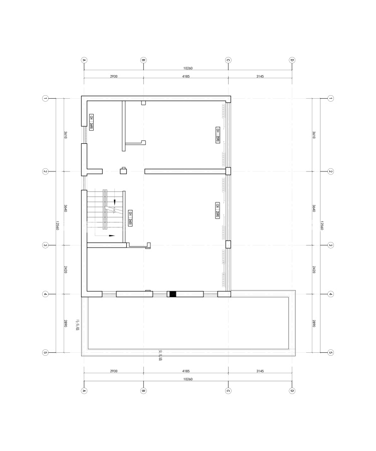 阳光房、小庭院，真正大气的中式之家-原始结构图