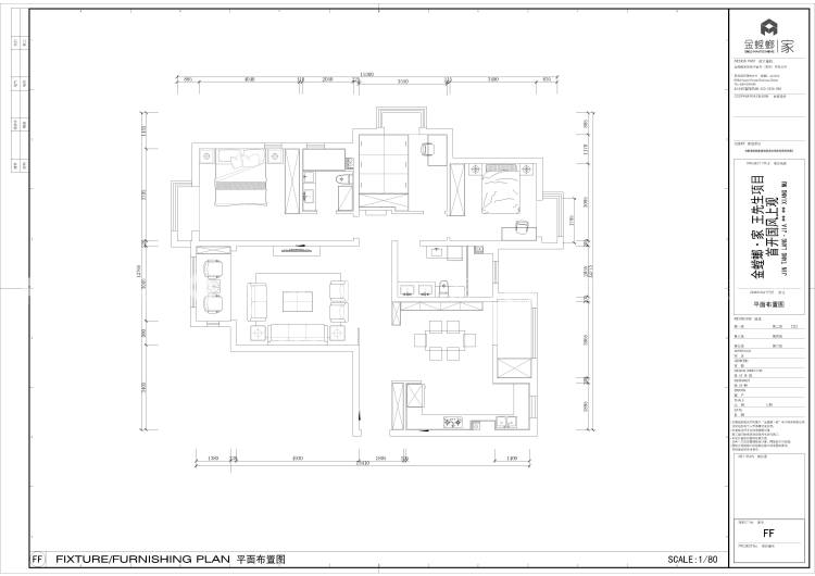 160平新中式，没见过这么简单的中式-平面设计图及设计说明