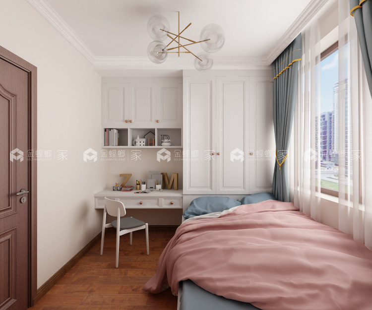 138平大三居室，新婚房告诉你如何装修-儿童房