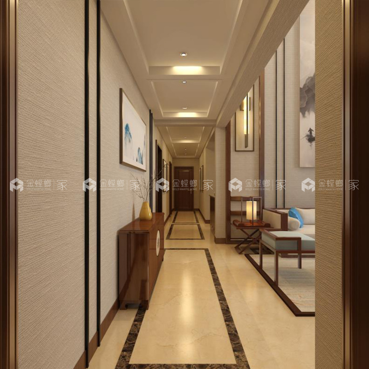 180平新中式，就像家人间的感觉朴实而温暖-空间效果图