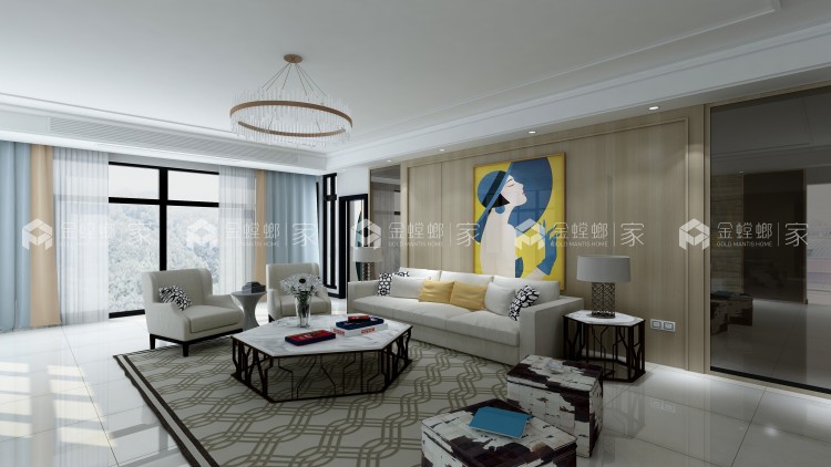 现代简约装修 不做作得生活-空间效果图