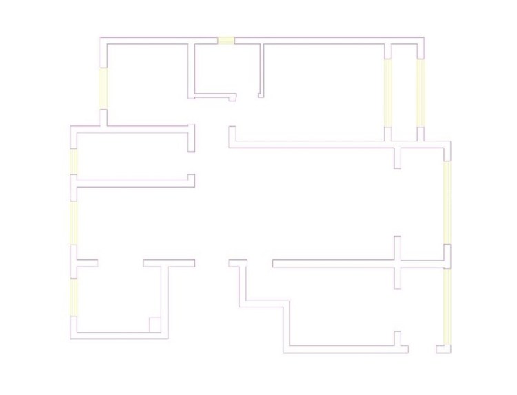 美式风格的高级感，回归心灵的宁静-业主需求&原始结构图