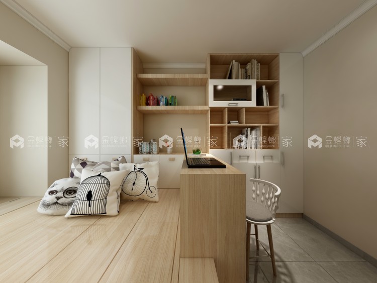 理想的家，满满的清新和舒适-卧室