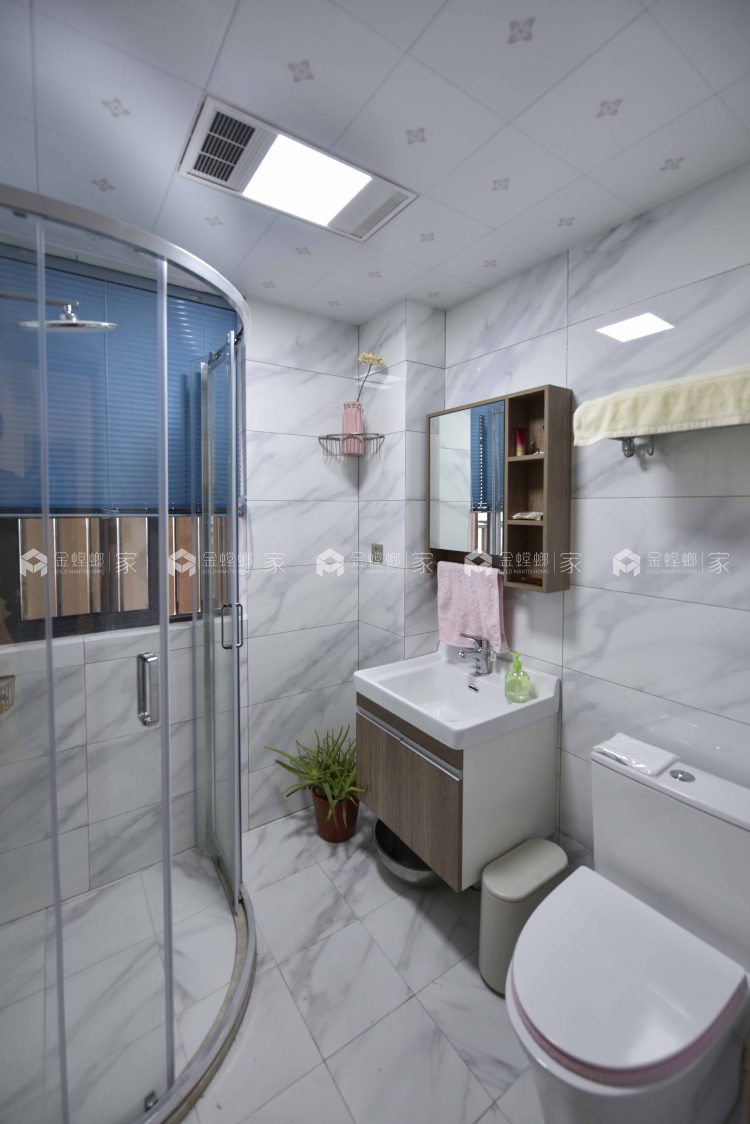 美式田园风-卫生间