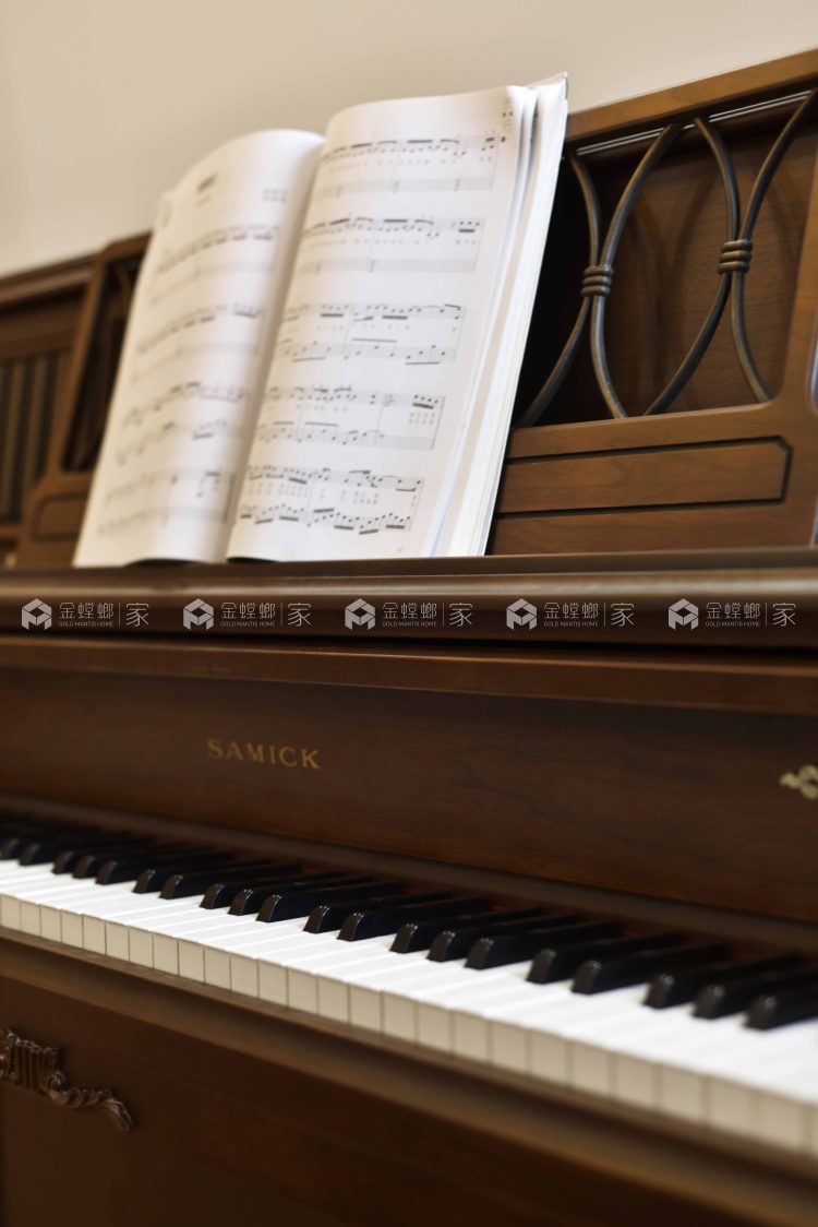 美式田园风-书房