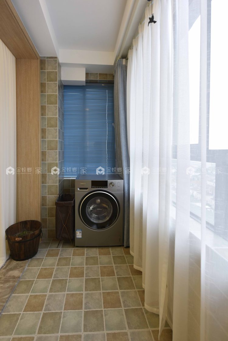 美式田园风-阳台