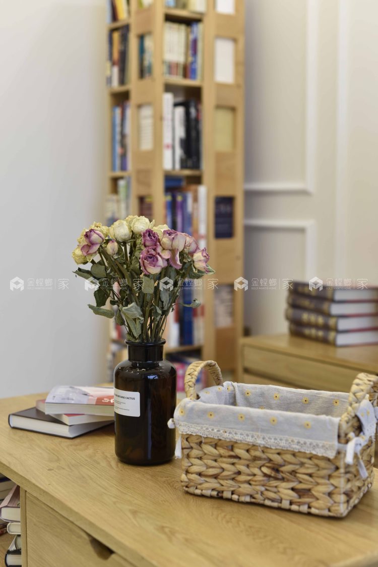 美式田园风-客厅效果图及设计说明