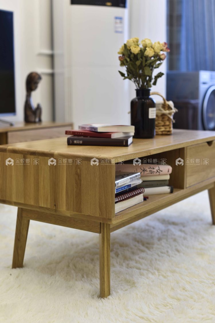 美式田园风-客厅效果图及设计说明