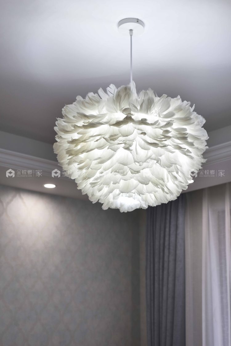 美式田园风-卧室效果图及设计说明