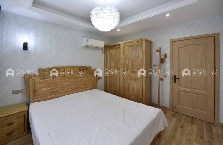 美式田园风-卧室效果图及设计说明