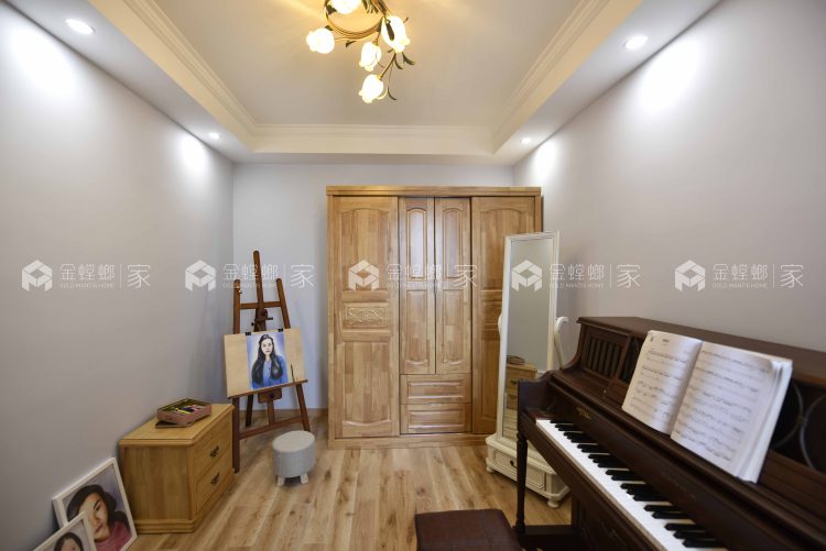 美式田园风-书房