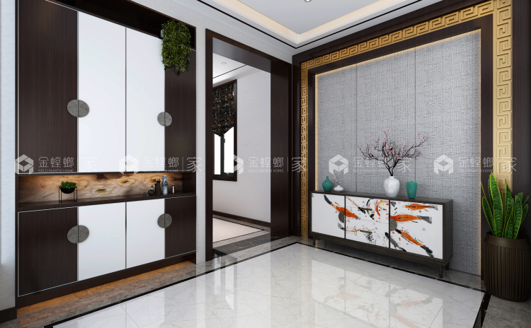 别墅 没有一定的高度不适合如此低调的家装-客厅效果图及设计说明